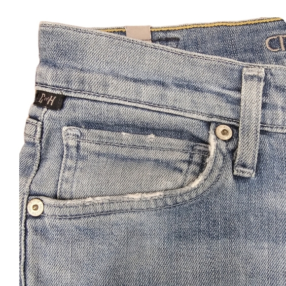 ♥︎ CITIZENS of HUMANITY ♥︎ Phoebe ♥︎ Slim Straight Crop Soft Light Denim Fade - Picture 7 of 11